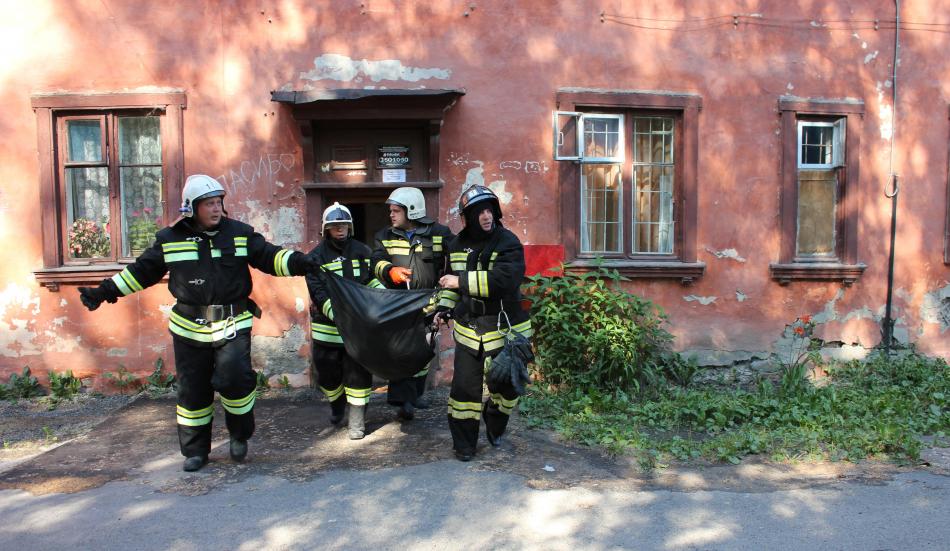 Командно штабная тренировка. Обрушение жилого дома