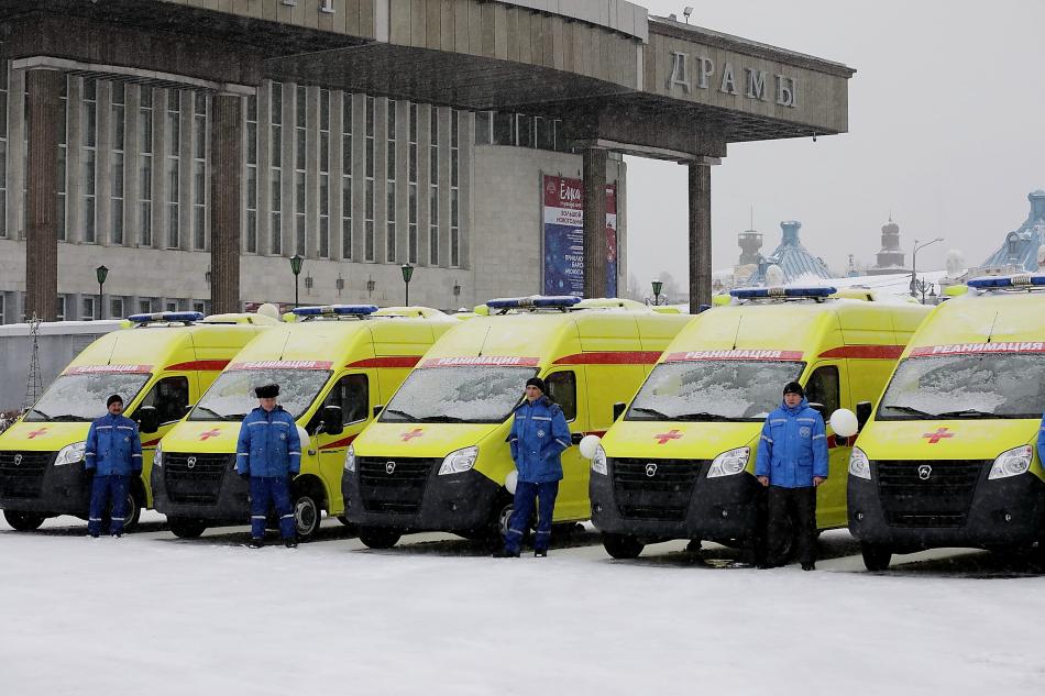 Парк «скорой помощи» городов и районов Томской области пополнили 39 новых машин