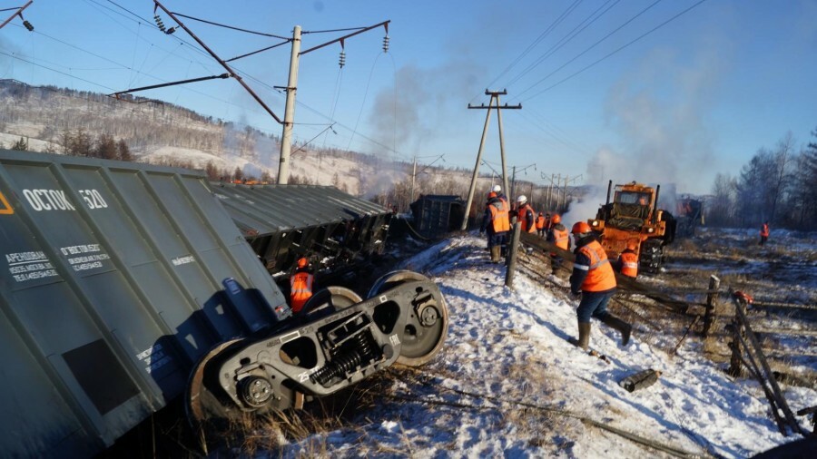 Учения по ликвидации крушения пассажирского поезда